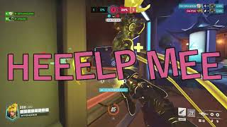 Overwatch 2 but its the average Mercy experience [upl. by Ilysa]