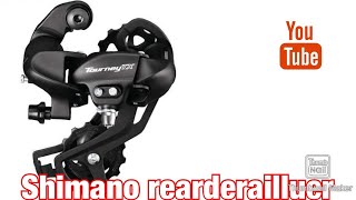 HOW TO INSTALL AND ADJUST NEW SHIMANO REAR DERAILLEUR FOR MOUNTAIN BIKE [upl. by Ynaffik129]