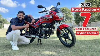 Hero Passion 2023 model in depth review  Best 100cc Bike [upl. by Ahsirtap638]