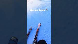 We are back 🎿❄️⛷️🏔️ [upl. by Aliehs]