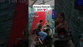 Annecy festival 2024 animation annecyfestival annecy fun [upl. by Onurb]