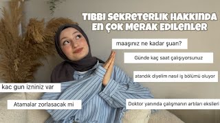 SADECE TIBBİ SEKRETERLİK  tds soru  cevap tds [upl. by Arimlede]