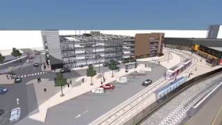 Wolverhampton Railway Station new access virtual tour [upl. by Ientirb]