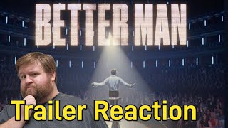 Better Man  Official Trailer Reaction  Robbie Williams [upl. by Aihsenrad]