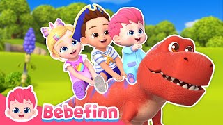 🦕🦖 Welcome to The Dino World  EP127  Bebefinn Nursery Rhymes and Kids Songs [upl. by Alyahsal645]