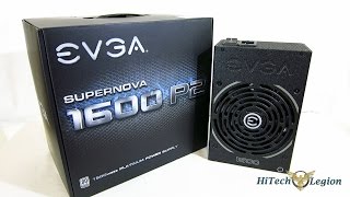 EVGA SuperNova 1600 P2 80PLUS Platinum 1600 Watt PSU Overview and Benchmarks [upl. by Sirmons]