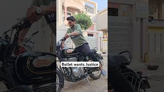 Bullet wants Justice🤣🤣🤣bullet motorcycle bike bikelovers biker sarcasm humour funny [upl. by Enirroc889]