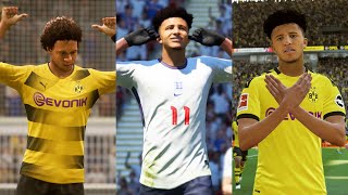 JADON SANCHO IN EVERY FIFA 1821 [upl. by Ailema]