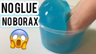 HOW TO MAKE SLIME WITHOUT GLUE WITHOUT BORAX NO GLUE  NO BORAX RECIPE EASY SLIME [upl. by Hugues]