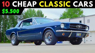 Dream Cars on a Budget 10 Classic Cars For Sale Under 15000 [upl. by Enael717]