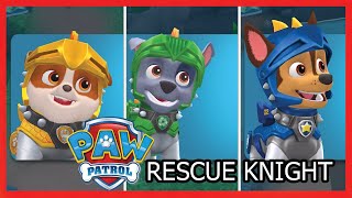 PAW Patrol Rescue World  ⭐The Dragon Highlands  All Rescue Knight Unlocked⭐Part 4 [upl. by Wilfred]