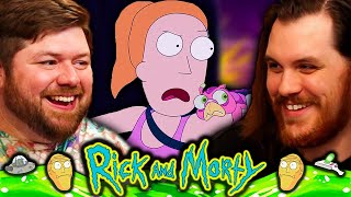 Rick and Morty Season 6 Episode 1 amp 2 Reaction [upl. by Mokas]