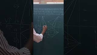 Step 1 Pentagonal Pyramid  engineeringdrawing [upl. by Patrizio242]