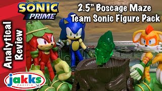 Boscage Maze 25quot Team Sonic Figure Pack Review [upl. by Iras]