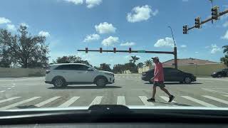 Crossing Venice north to south on Jacaranda Blvd three days after Milton [upl. by Atiekram257]