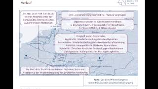 Der Wiener Kongress 18141815 [upl. by Bowden457]