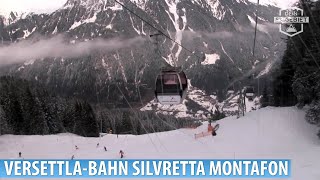 VersettlaBahn im Skigebiet Silvretta Montafon [upl. by Darreg]