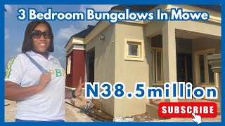 3 Bedroom Bungalows for Sale at Mowe  Blue Stone Prime Shelter [upl. by Dame]