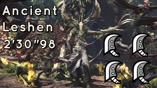 MHW PS4 Ancient Leshen 4P 230quot98 [upl. by Aitas493]