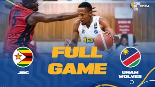 JBC v UNAM Wolves  Full Basketball Game  Africa Champions Clubs ROAD TO BAL 2024 [upl. by Papert]