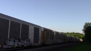 CPKC CP 421 with KCS 4113 passing Palgrave [upl. by Payson]