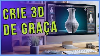 Como Fazer Modelos 3D Mesmo Sem Saber NADA [upl. by Fredi]