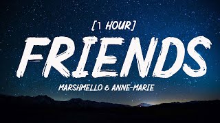 FRIENDS  Marshmello amp AnneMarie Lyrics [upl. by Jehiah]