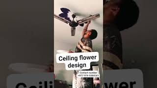 Ceiling ma flower kasari banauneWall paintingwall artpainting Ceiling flower 🌺 designpainting [upl. by Reilly568]