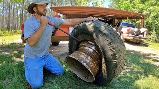 The Best Use for Old Tires [upl. by Olinad]