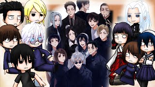 Part 1 Past Jujutsu Kaisen react to themselves and their future  Gacha Club  Gacha React  AU [upl. by Talich444]