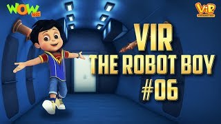 Vir The Robot Boy 6  3D ACTION compilation for kids  As seen on Hungama TV [upl. by Arihsat]