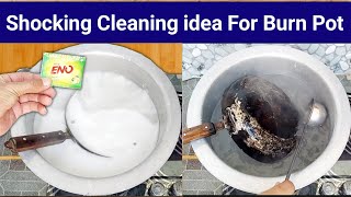 Put Dirty and Burn Fry Pan in Boiling Water And See The Magic ✨  Amazing Experiment ideas 💡 [upl. by Photima]