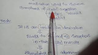 Xylometazoline  Octrivin used in common cold Runny Nose [upl. by Eldon]