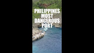 PHILIPPPINES MOST DANGEROUS PORT  ITBAYAT BATANES Shorts [upl. by Dahcir]