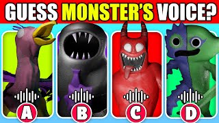 IMPOSSIBLE GUESS THE Garten of BanBan 6 MONSTER VOICE  Chapter 6 Sir Dadadoo Naughty ones Nabnab [upl. by Machos]