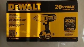 Tool review of the 12 inch Dewalt 20v cordless impact gun DCF889HM2 [upl. by Dib489]