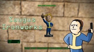 Fallout 4  Saugus Ironworks  Explosive Bobblehead and Picket Fences Location [upl. by Sorce]