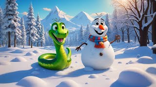 The Snake Cartoons l English Cartoons l Hindi cartoon l cartoon for kids l videos for kids l kids [upl. by Htiekel]