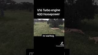 V 16 turbo engine 400 horse power Mr wathoge pass by [upl. by Niattirb416]