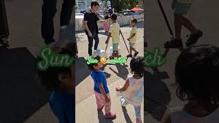 Sun 🌞 watch playfulbees cutebaby baby subscribe planetarium montreal [upl. by Alleen]