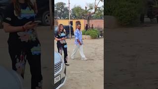 Khesari Lal और Akanksha Puri Sutting सेट पर मस्ती करते हुए viralvideo khesari trending shorts [upl. by Axia]