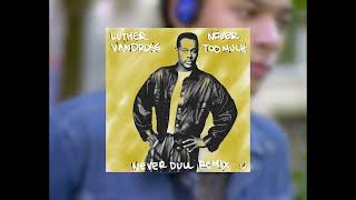 Luther Vandross  Never Too Much NEVER DULL REMIX [upl. by Epilef]