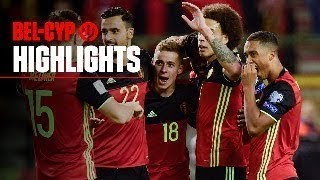 Belgium 40 Cyprus  The Hazard Show  REDDEVILS  WorldCup​ 2018 Qualifiers [upl. by Aroled]