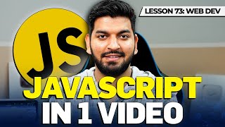 Complete JavaScript Course in 1 Video 2024 [upl. by Daiz]