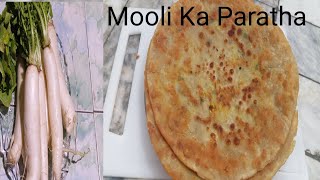 Mooli Ka Paratha Recipe  Crispy And Spicy Mooli Ka Paratha [upl. by Goode]