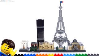 LEGO Architecture Paris 21044 review [upl. by Nylrats967]