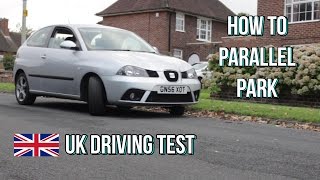 How to Parallel Park  The easy way UK Driving Test Manoeuvre [upl. by Leitao]