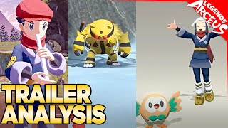 Pokemon Legends Arceus Trailer Analysis  September 2021 [upl. by Riha]