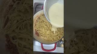 Fasta Pasta Day 4 Quick Carbonara recipe cooking easyrecipe [upl. by Seppala168]