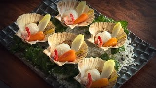 Recette  coquille SaintJacques et légumes de saison [upl. by Coshow703]